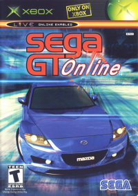 Sega GT Online PAL Xbox PAL box art